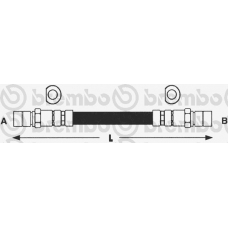 T 52 060 BREMBO Тормозной шланг