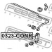 0323-CONR FEBEST Тяга / стойка, стабилизатор