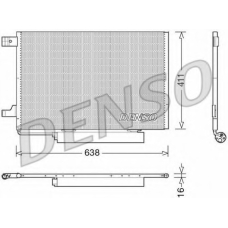 DCN17006 DENSO Конденсатор, кондиционер