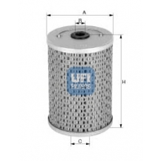 26.604.00 UFI Топливный фильтр