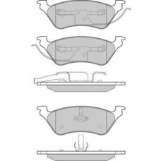 FBP-1562 FREMAX Комплект тормозных колодок, дисковый тормоз