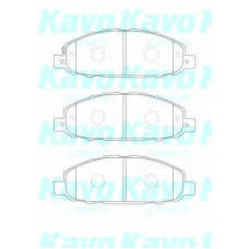 BP-6611 KAVO PARTS Комплект тормозных колодок, дисковый тормоз