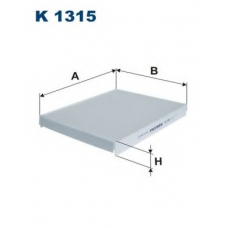 K1315 FILTRON Фильтр, воздух во внутренном пространстве