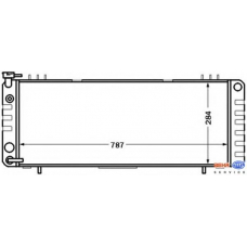 8MK 376 705-771 HELLA Радиатор, охлаждение двигателя