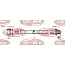 LH3241 DELPHI Тормозной шланг