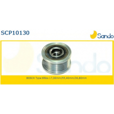 SCP10130 SANDO Ременный шкив, генератор
