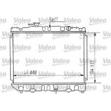 730461 VALEO Радиатор, охлаждение двигателя