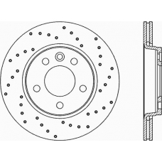 BDRS2062.25 OPEN PARTS Тормозной диск