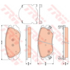 DP1010.10.0192 Dr!ve+ Комплект тормозных колодок, дисковый тормоз