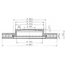 BDC4501 QUINTON HAZELL Тормозной диск