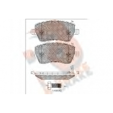 RB1748 R BRAKE Комплект тормозных колодок, дисковый тормоз