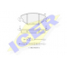 181419 ICER Комплект тормозных колодок, дисковый тормоз