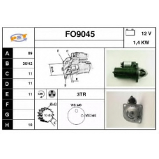 FO9045 SNRA Стартер