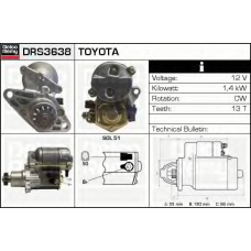 DRS3638 DELCO REMY Стартер