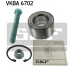 VKBA 6702 SKF Комплект подшипника ступицы колеса