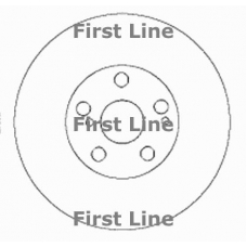 FBD1499 FIRST LINE Тормозной диск