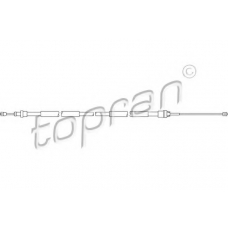 722 072 TOPRAN Трос, стояночная тормозная система