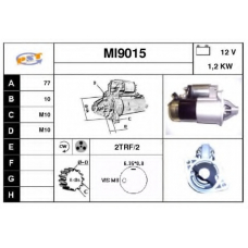MI9015 SNRA Стартер