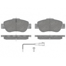 SP 487 SCT Комплект тормозных колодок, дисковый тормоз