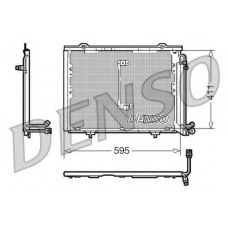 DCN17013 DENSO Конденсатор, кондиционер