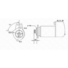 943252230010 MAGNETI MARELLI Стартер