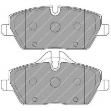 FDB1747 FERODO Комплект тормозных колодок, дисковый тормоз