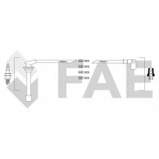 85830 FAE Комплект проводов зажигания