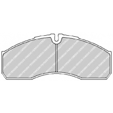 FD6853V NECTO Комплект тормозных колодок, дисковый тормоз