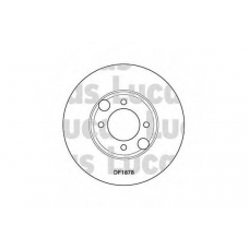 DF1878 TRW Тормозной диск