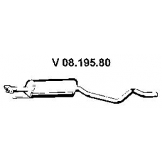 08.195.80 EBERSPACHER Предглушитель выхлопных газов