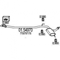 01.54970 MTS Средний глушитель выхлопных газов