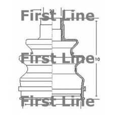 FCB2111 FIRST LINE Пыльник, приводной вал