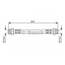 1 987 476 678 BOSCH Тормозной шланг