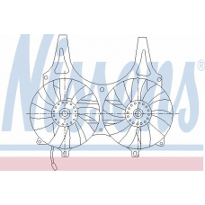 85149 NISSENS Вентилятор, охлаждение двигателя