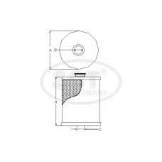 SC 7015 SCT Топливный фильтр