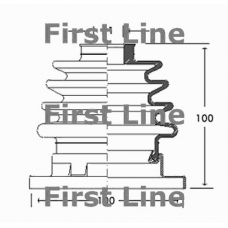 FCB2759 FIRST LINE Пыльник, приводной вал