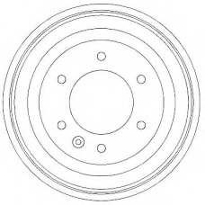 329300J JURID Тормозной барабан