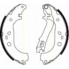 8100 15021 TRISCAN Комплект тормозных колодок
