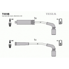 T889B TESLA Комплект проводов зажигания