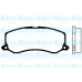 BP-8510 KAVO PARTS Комплект тормозных колодок, дисковый тормоз