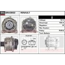 DRA0862 DELCO REMY Генератор