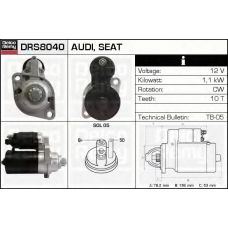 DRS8040 DELCO REMY Стартер