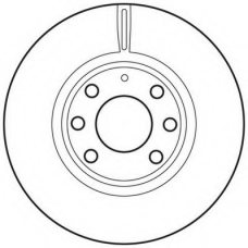 562681JC JURID Тормозной диск