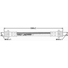 FBH6883 FIRST LINE Тормозной шланг