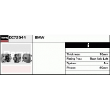 DC72544 DELCO REMY Тормозной суппорт