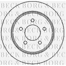 BBD4734 BORG & BECK Тормозной диск