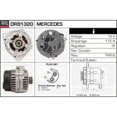 DRB1320 DELCO REMY Генератор