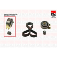 TBK499 FAI AutoParts Комплект ремня ГРМ