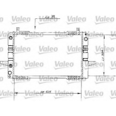 730113 VALEO Радиатор, охлаждение двигателя