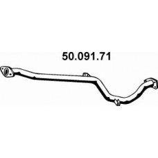 50.091.71 EBERSPACHER Труба выхлопного газа